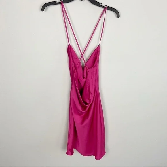 Lovers and Friends Boa Mini Dress in Pink
